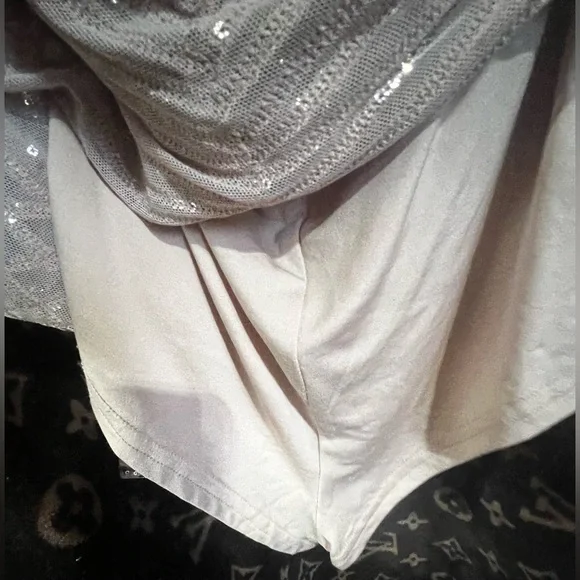 Javoni Dress sequin,mesh and sparkles dress size M gold - Picture 9 of 12